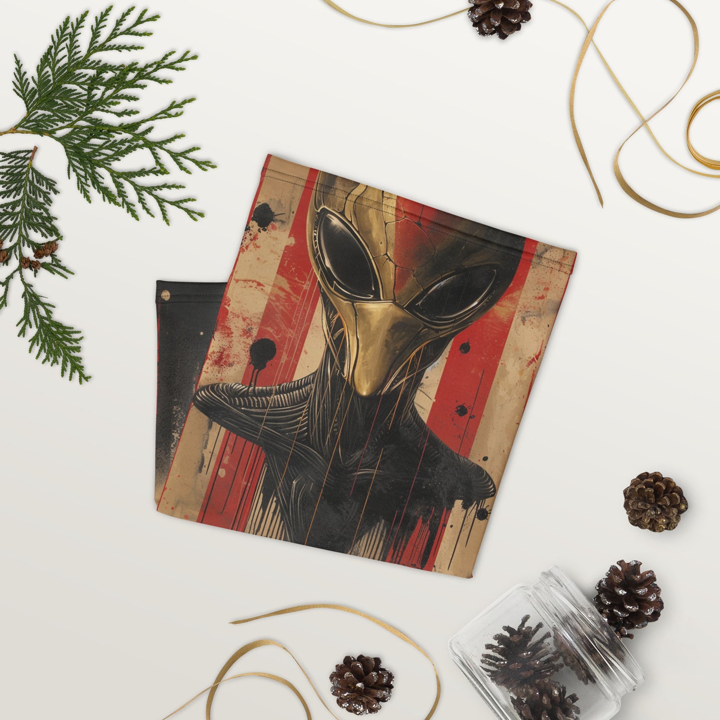 Alien Grunge Neck Gaiter