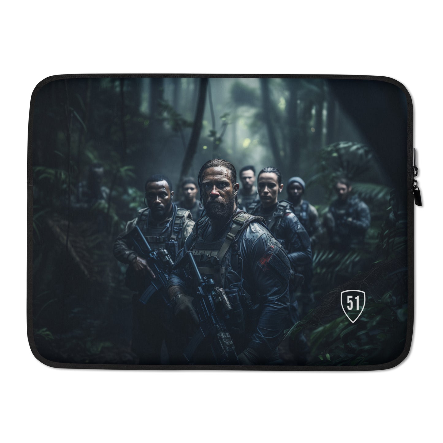 Squad 2 in the Jungle Laptop Sleeve