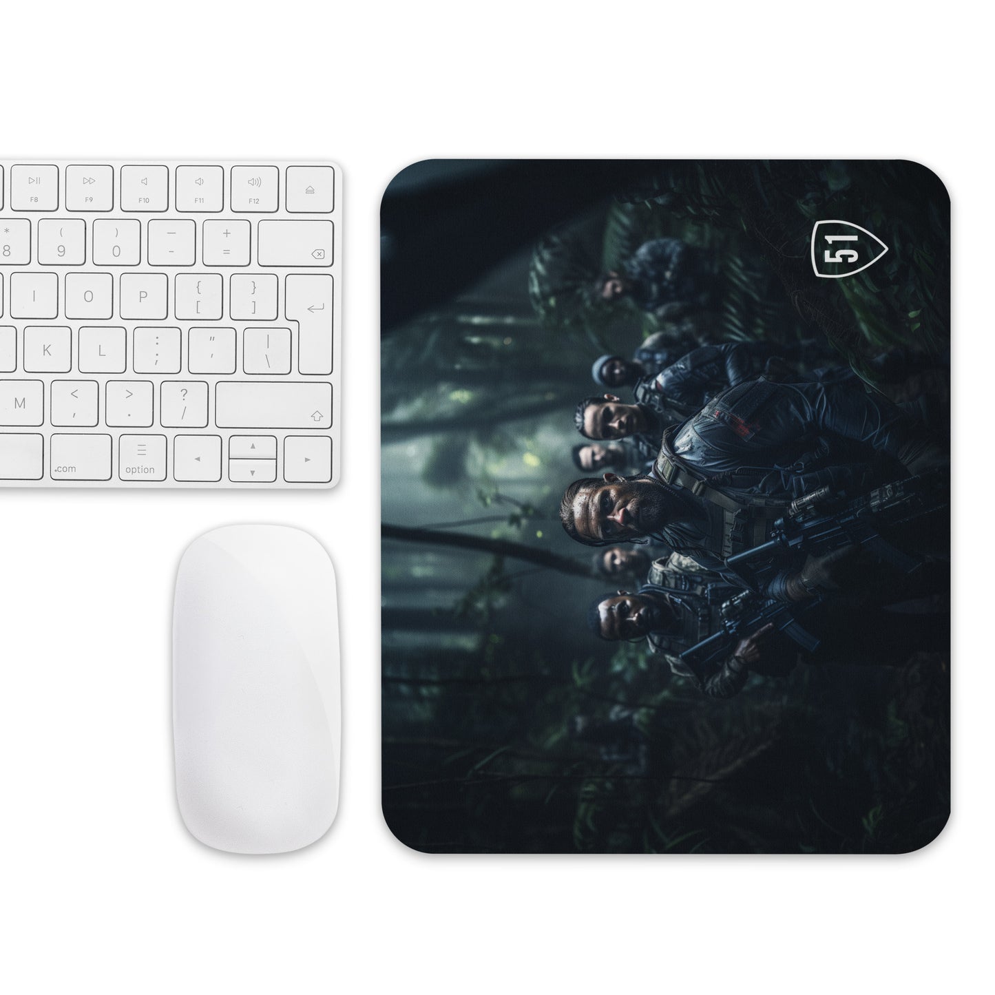 Squad 2 in the Jungle Mouse pad