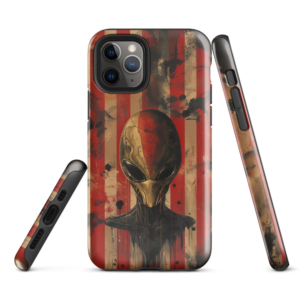 Alien Grunge Tough Case for iPhone®