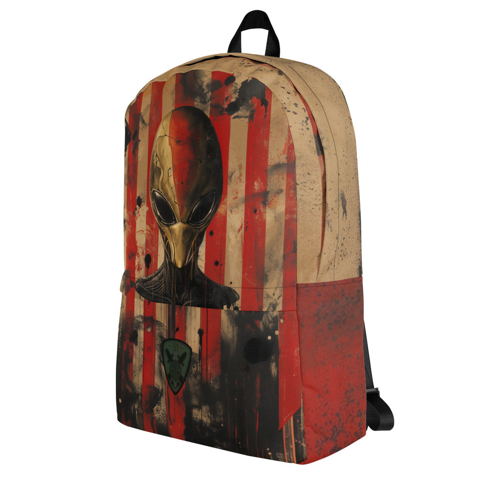 Alien Grunge Backpack