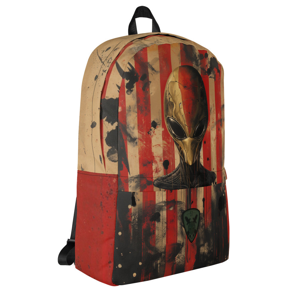 Alien Grunge Backpack