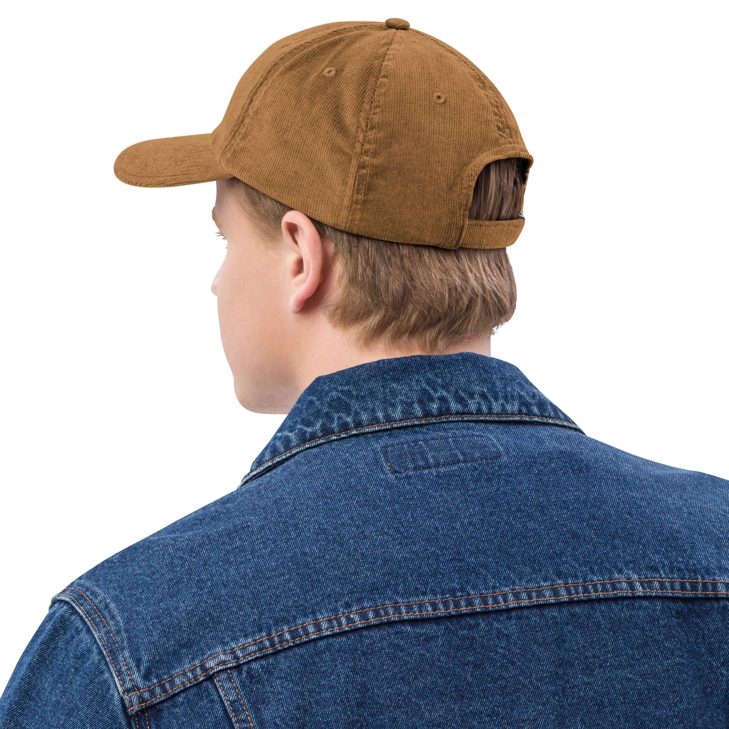 Red Spartan Shield 51 Corduroy hat