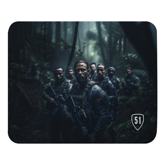 Squad 2 in the Jungle Mouse pad